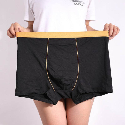 Men's Oversized Cotton Baggy Boxers - Mubimart