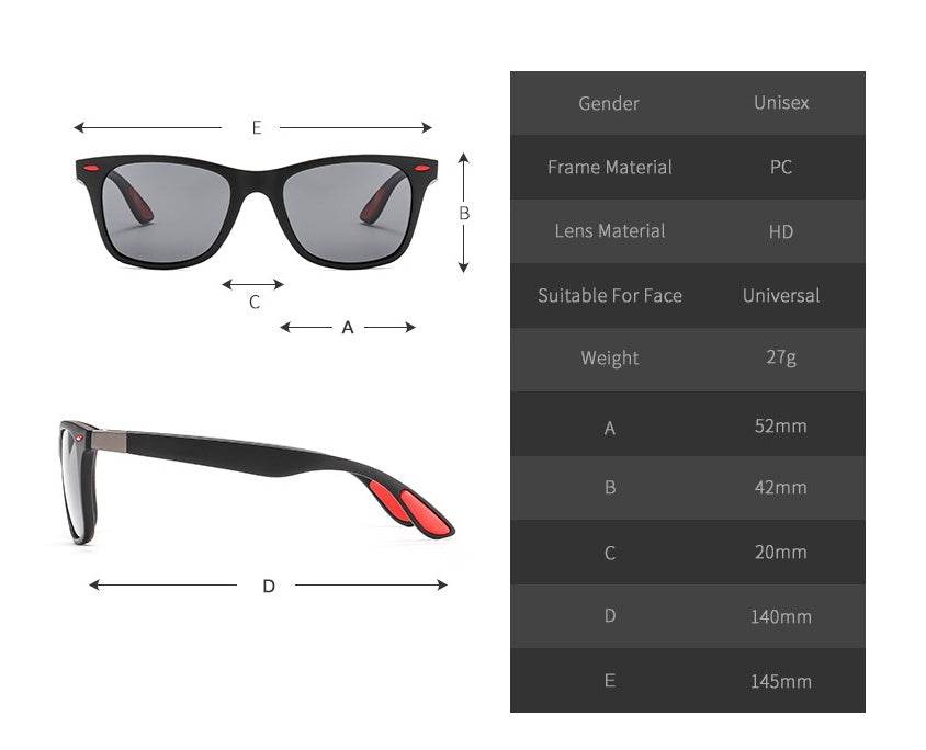 Sunglasses men's polarized sunglasses - Mubimart