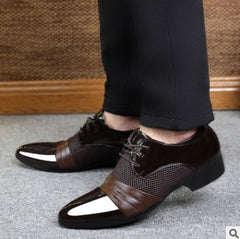 New men's fashion business casual shoes dress shoes