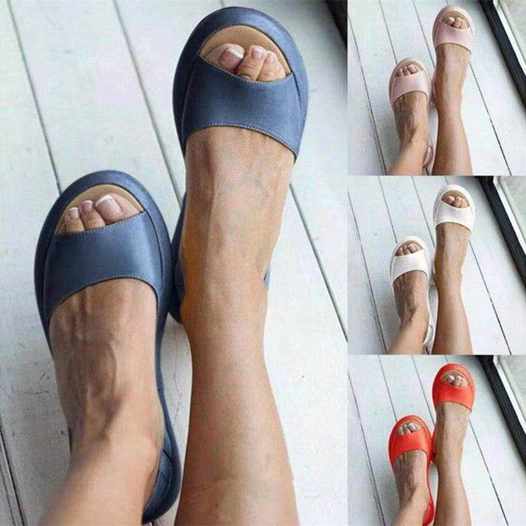 Women's flat sandals - Mubimart