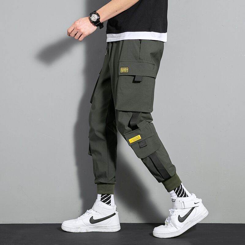 Overalls Men's Loose Plus Size Casual Jogger Pants - Mubimart