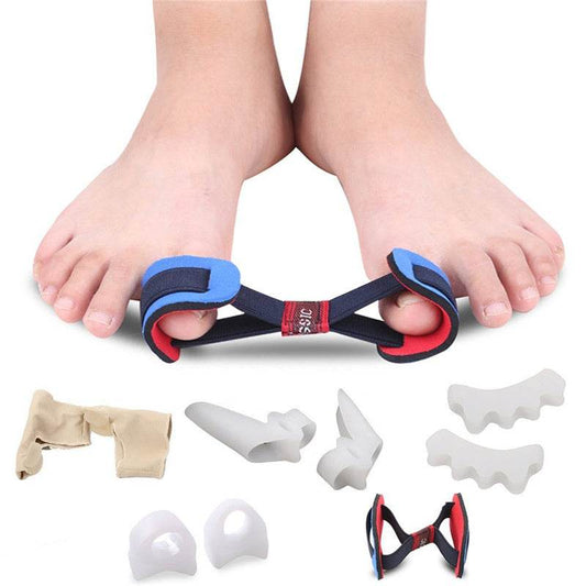 9-piece Set Toe Cover Overlap Toe Separator Suit - Mubimart
