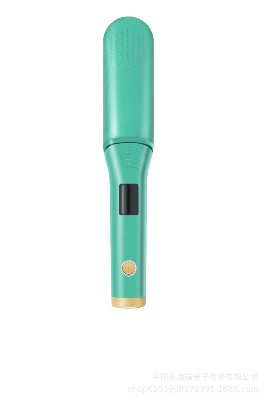 Hair Straightener, Curly Hair, Wet And Dry, Lazy Portable Negative Ion Straightener - Mubimart