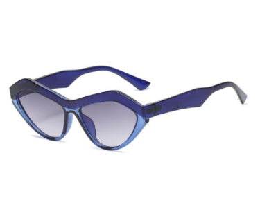 Cat Eye Fashion Triangle Sports Sunglasses - Mubimart