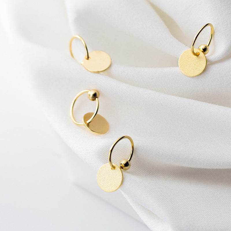 Temperament Fashionable Hoop Earrings - Mubimart