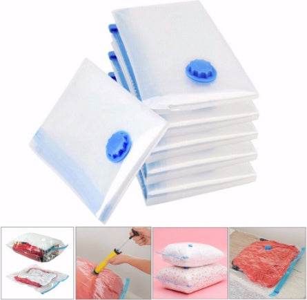 Hot Vacuum Bag Storage Bag Transparent Border Foldable Extra Large Compressed Organizer Saving Space Seal Bags Organizer - Mubimart