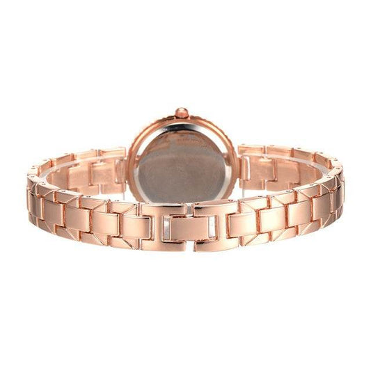 Watches-Set Bangle Clock Bracelet Wrist-Watch Quartz Women Fashion Ladies Brand Luxury - Mubimart