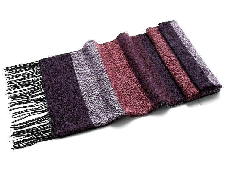 Stitching imitation cashmere scarves - Mubimart