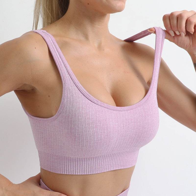 Professional Sports Seamless Fitness Bra Women - Mubimart