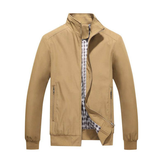New Jacket Men Fashion Casual Loose Mens Jacket Sportswear Bomber Jacket Mens jackets and Coats Plus Size M- 5XL - Mubimart