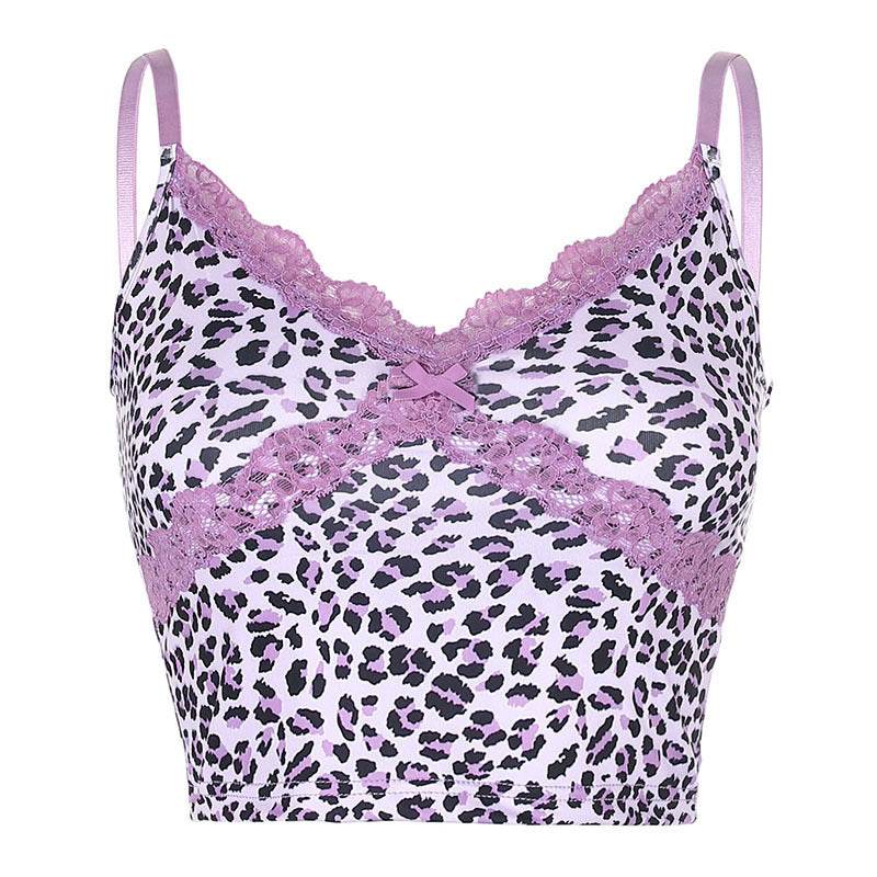 Stitching camisole - Mubimart