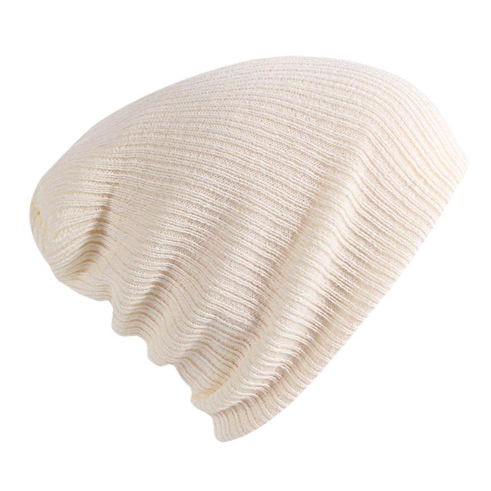 Solid color striped cap - Mubimart