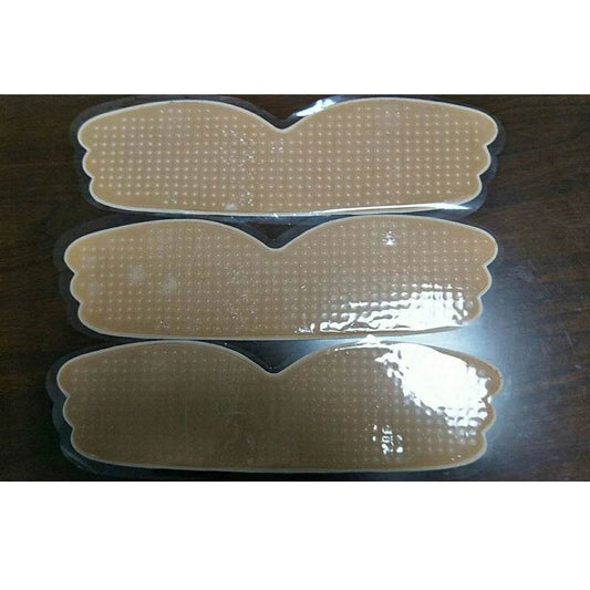 One-piece chest stickers breathable no steel ring invisible bra gathered a word strapless invisible underwear - Mubimart