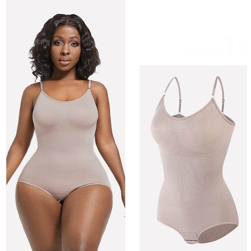 Body Shaping Women's Belly Shaping Jumpsuit Plus Size - Mubimart