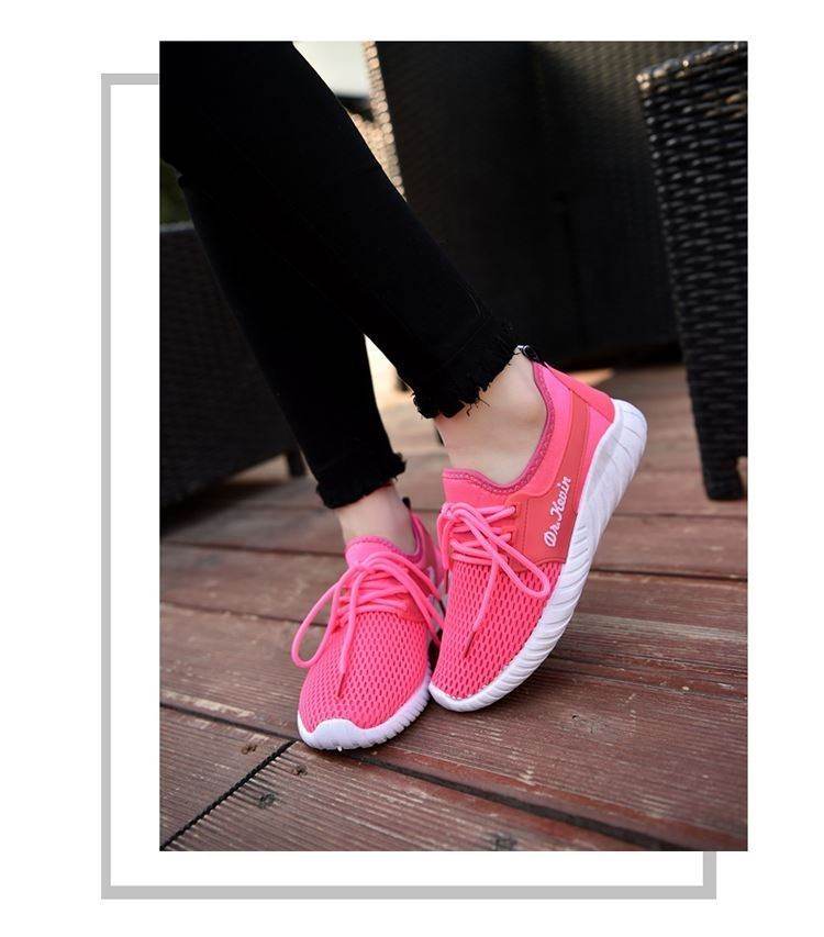 breathable running sneakers women - Mubimart