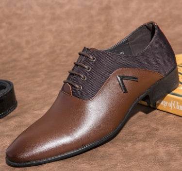 Men's Oxford Shoes England Extra Large Business Casual Shoes - Mubimart
