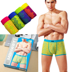 Two boxed men's boxers