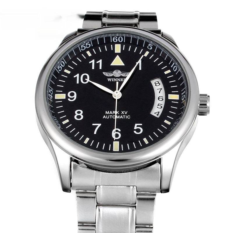 Calendar Digital Mechanical Watch Men Women Automatic Mechanical Watch - Mubimart