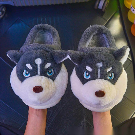 Bag With Men's Cotton Slipper Plush - Mubimart
