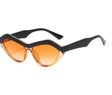 Cat Eye Fashion Triangle Sports Sunglasses - Mubimart
