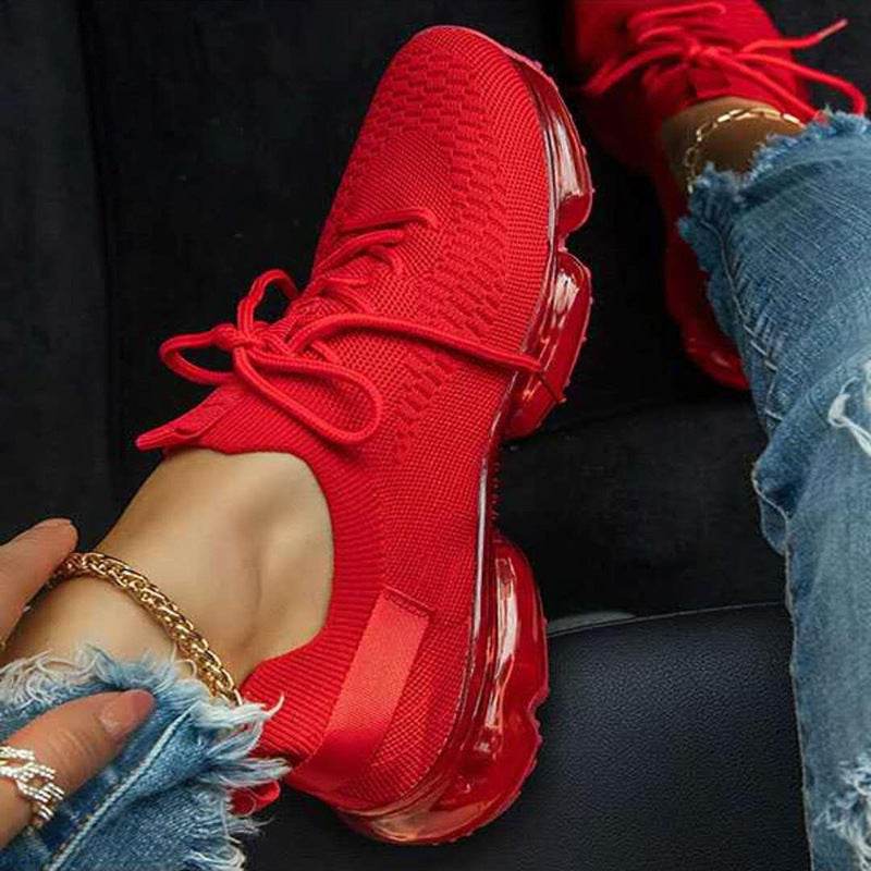Large mesh breathable casual sneaker - Mubimart