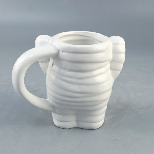 Halloween Mummy Ghost Shape Ceramic Mug