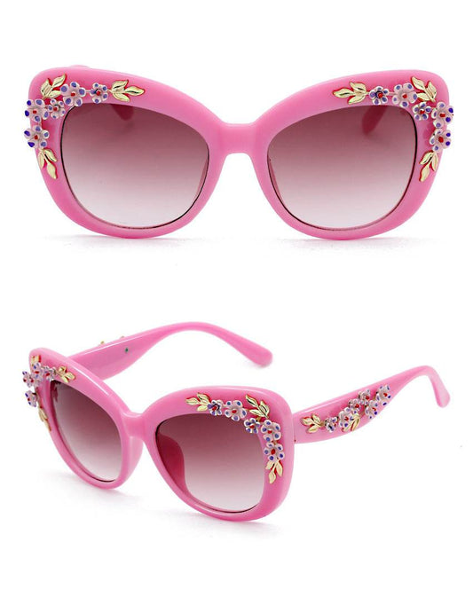 Women Sunglasses Flower - Mubimart