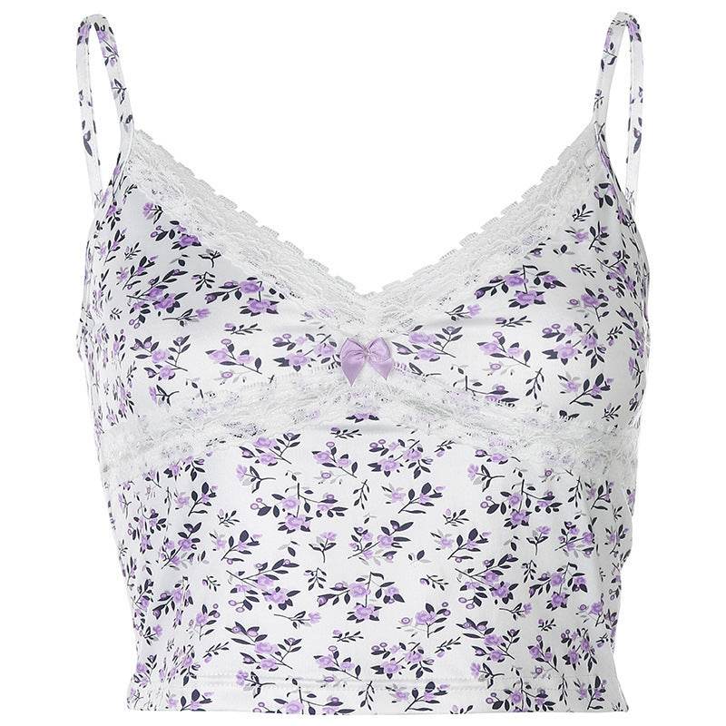 Stitching camisole - Mubimart