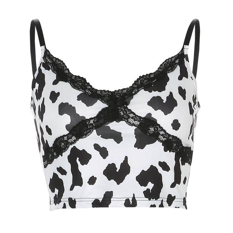 Stitching camisole - Mubimart