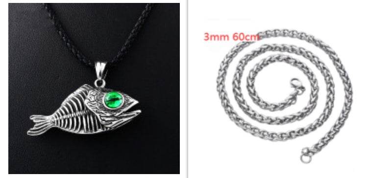 Titanium Steel Necklace Simple Men And Women Cross Necklace - Mubimart