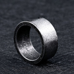 Titanium Steel Men And Women Simple Ring