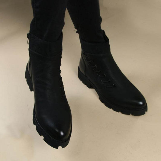 Ankle Boots Trend Martin Boots Motorcycle Boots - Mubimart