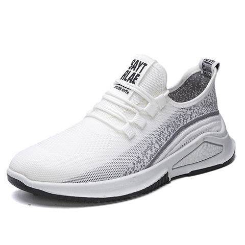 Women Casual Shoes Fashion Breathable Walking Mesh Flat Shoes Woman White Sneakers Women Tenis Feminino Female Shoes - Mubimart