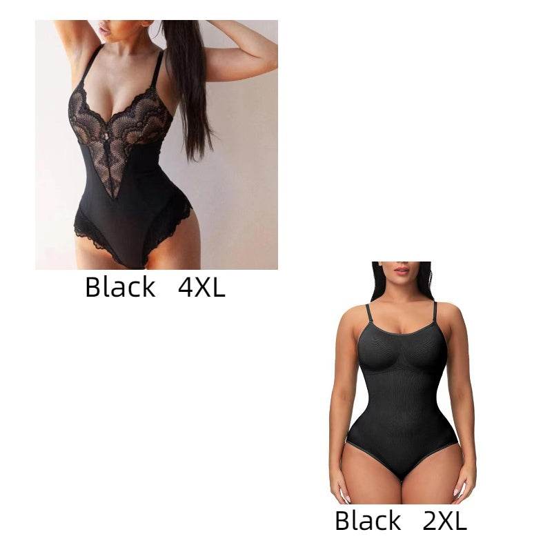 Lace Lace Stitching Bodysuit Erotic Lingerie Women - Mubimart