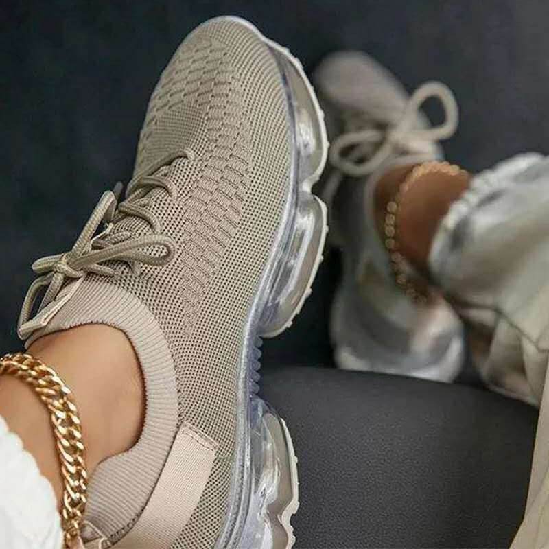 Large mesh breathable casual sneaker - Mubimart