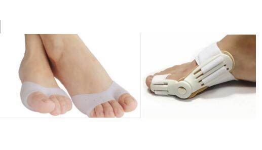 Silicone Gel Toe Separator Feet Care Tools Splint Straightener Corrector Hallux Valgus Massager - Mubimart