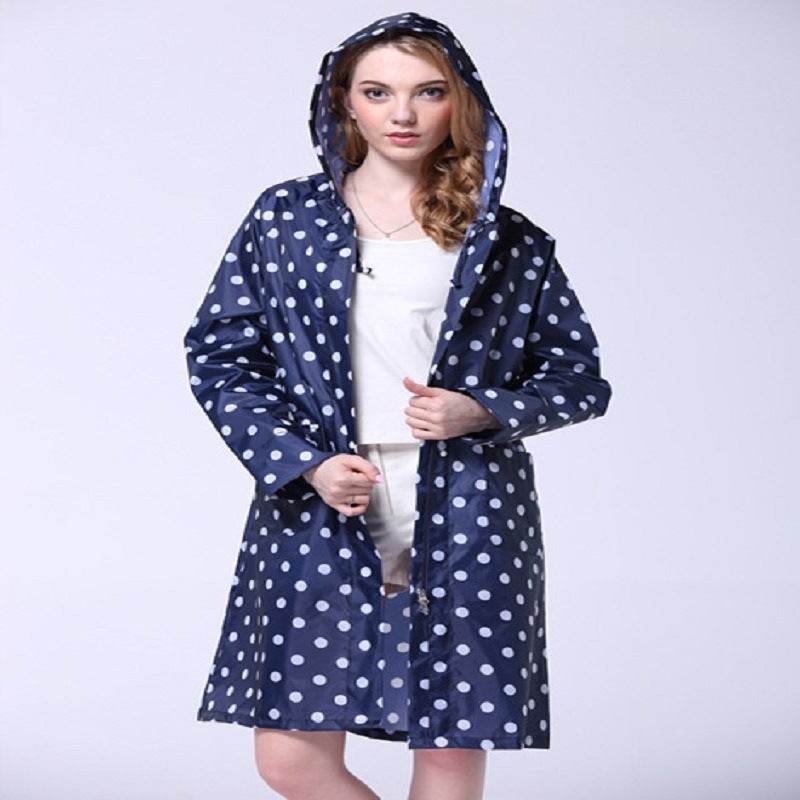 Ladies windbreaker raincoat - Mubimart