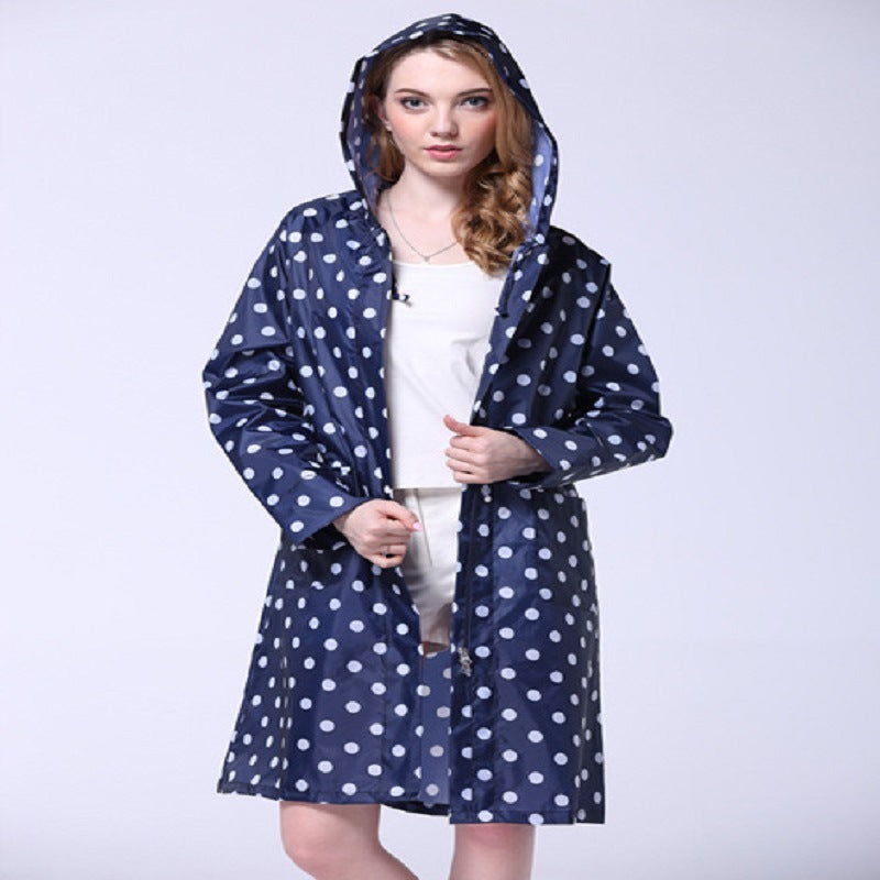 Ladies windbreaker raincoat