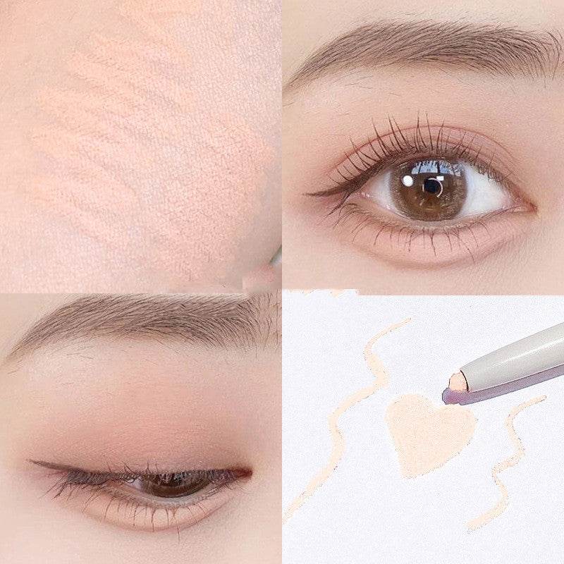 Dual Purpose Natural Brightening Shadow Eyeliner Gel Pencil - Mubimart