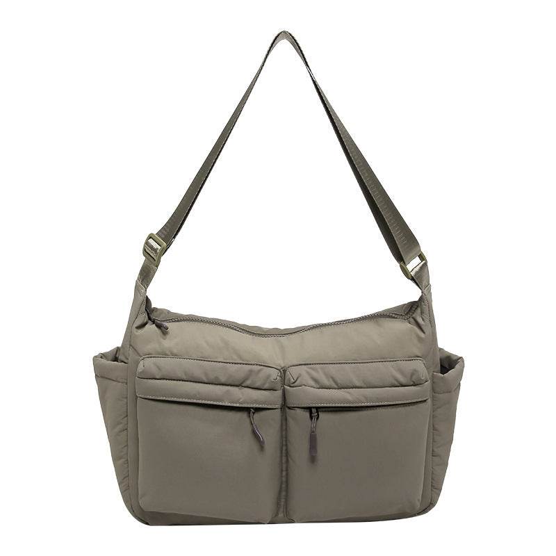 Large Capacity Cotton Jacket Casual Satchel - Mubimart