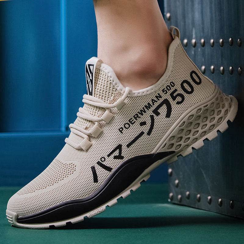 Men Sneakers Mesh Sports Shoes - Mubimart