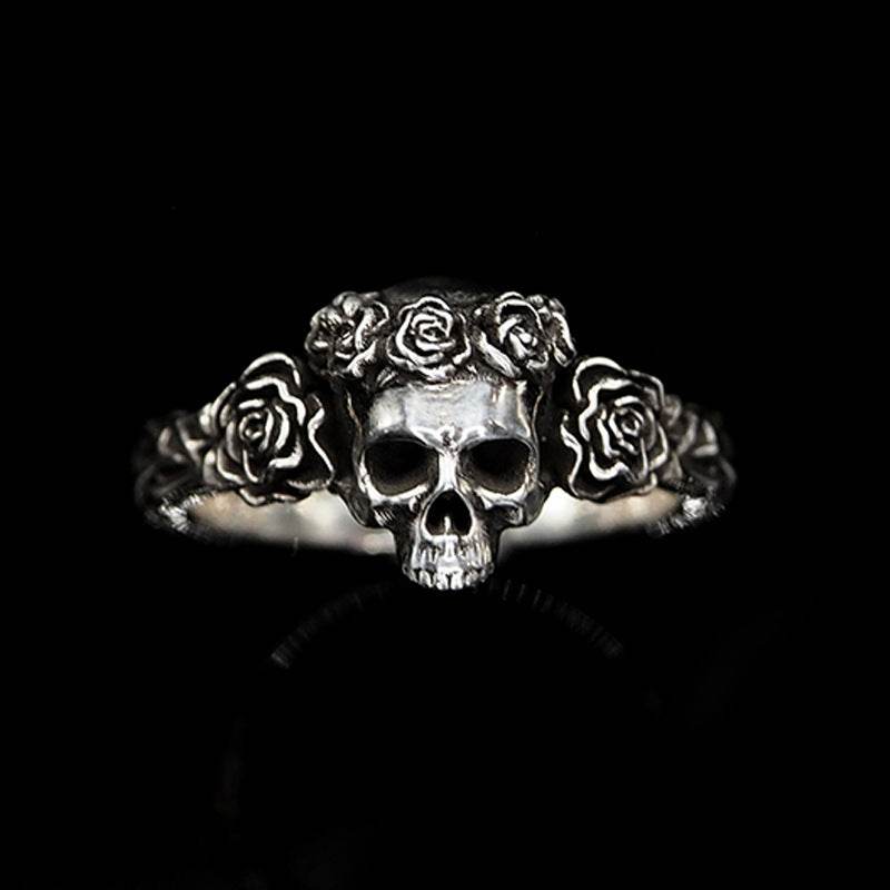 Marcasite Ring Men And Women Opening Adjustable Couple's Ring - Mubimart