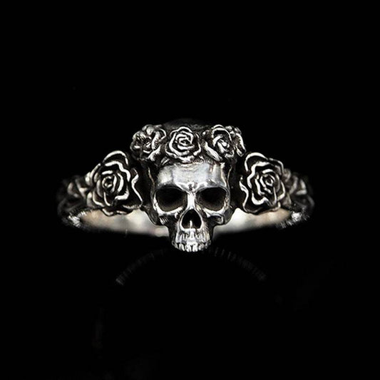 Marcasite Ring Men And Women Opening Adjustable Couple's Ring - Mubimart