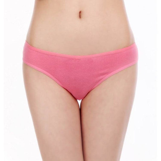 Solid Color Cotton Women's Thong - Mubimart