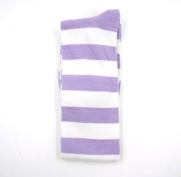Stockings over the knee socks thigh socks striped high socks stockings - Mubimart