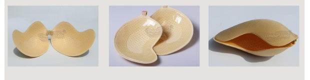 Invisible Push Up Bra Backless Strapless Bra Seamless Front Closure Bralette Underwear - Mubimart