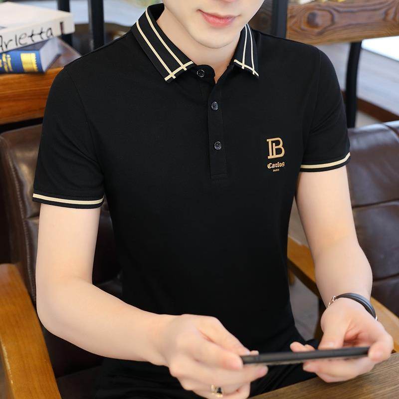 Casual embroidery Polo shirt - Mubimart