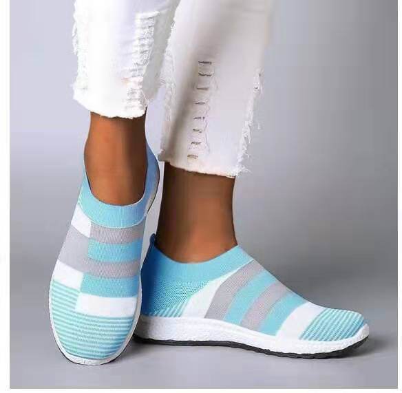 Women Shoes Flat Shoes High Quality Casual Sneakers - Mubimart