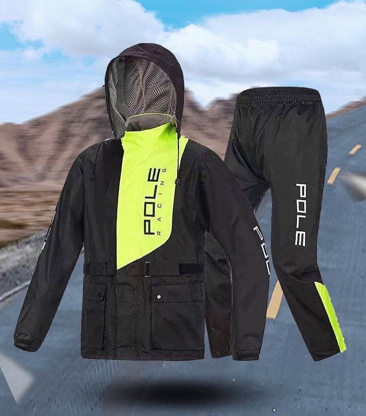 Outdoor adult raincoat set - Mubimart