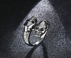 Skull casting ring men